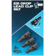 NASH - Závesky Ezi Drop Lead Clip Silt