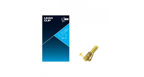 NASH - Závesky Lead Clip Weed Green