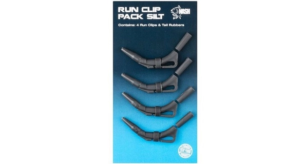 NASH - Závesky Run Clip Pack Weed Green