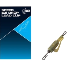 NASH - Závesky Speed Ezi Drop Lead Clip Green 10 ks