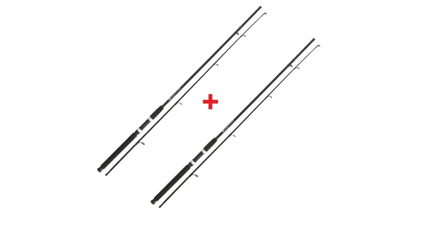 NGT - Prút Carp Stalker Rod Black 2,4 m 2 lb 1+1 ZADARMO