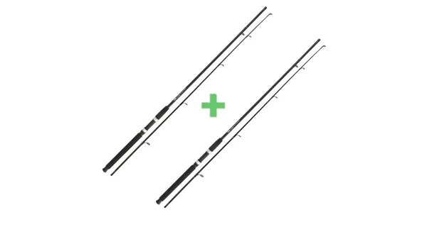 NGT - Prút Carp Stalker Rod Black 2,4 m 2 lb 1+1 ZADARMO