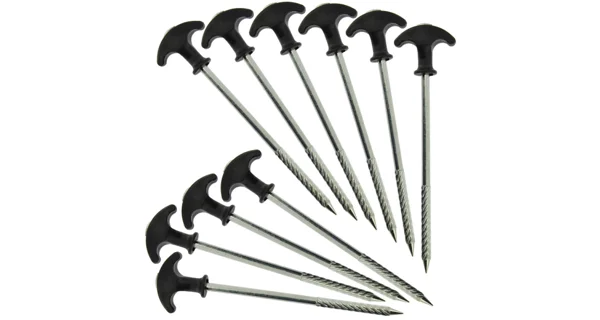 NGT - Sada zavrtávacích kolíkov na bivak 10 ks