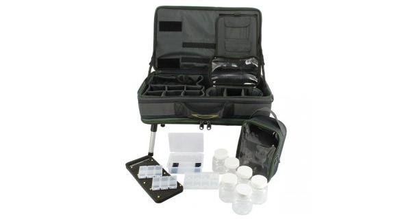 NGT - Stolík s kufrom Carp Bivvy Table System