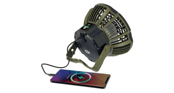 NGT - Ventilátor + Svetlo a powerbanka 3in1