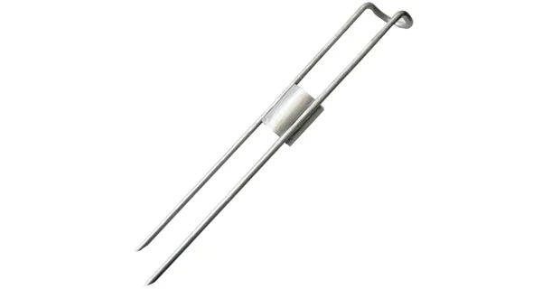 OLPRA - Držiak na sumcový prút strieborný