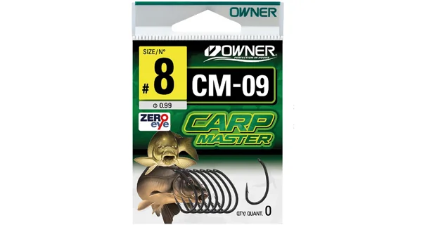 OWNER - Háčik CM-9 Curve Shank veľ. 4 8 ks