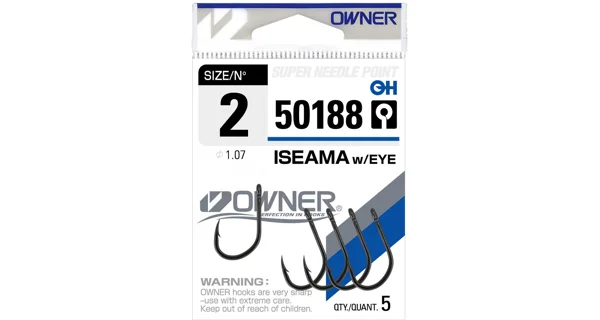 OWNER - Háčik s očkom 50188 veľ. 12 10 ks