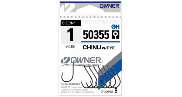 OWNER - Háčik s očkom 50355 veľ. 1 8 ks