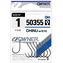 OWNER - Háčik s očkom 50355 veľ. 3 10 ks