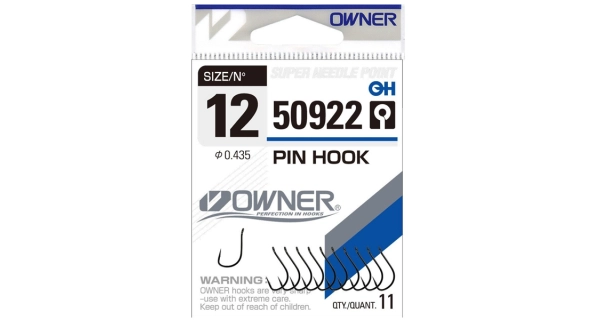 OWNER - Háčik s očkom 50922 10 ks veľ. 10