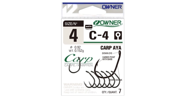 OWNER - Háčik s očkom C-4 50924 veľ. 4 7 ks