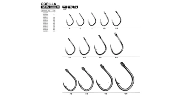 OWNER - Háčik s očkom + Cutting Point 5105 veľ. 1/0 6 ks