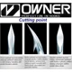 OWNER - Háčik s očkom Cutting Point 5105 veľ. 5/0 4 ks