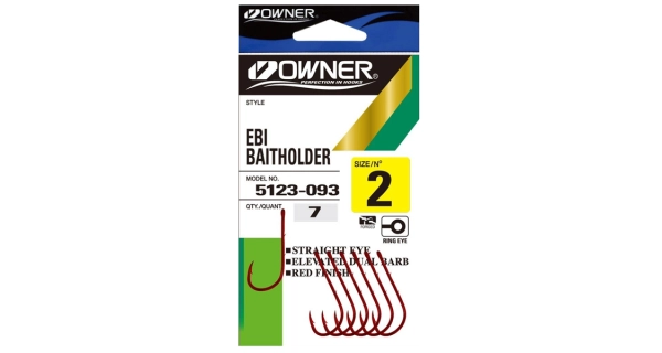 OWNER - Háčik s očkom + hroty na ramienku 5123 veľ. 2 7 ks