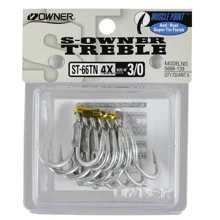 OWNER - Trojháčik Stinger Treble ST66 veľ. 4/0 5 ks
