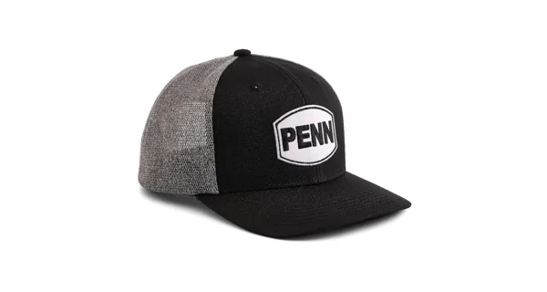 PENN - Šiltovka Trucker Black Cap Heather Grey