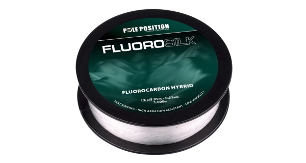 POLE POSITION - Fluorocarbon Fluorosilk Hybrid 0,40 mm 1000 m