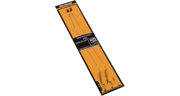 POLE POSITION - Hotový náväzec Snowman Rig 25 lb veľ. 4