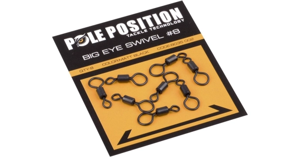 POLE POSITION - Obratlík Big Eye Swivel veľ. 8