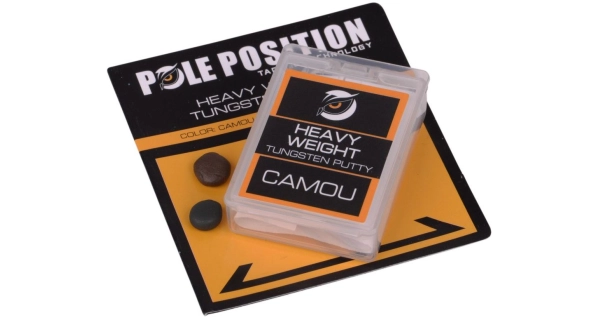 POLE POSITION - Plastická záťaž Tungsten Putty Camou