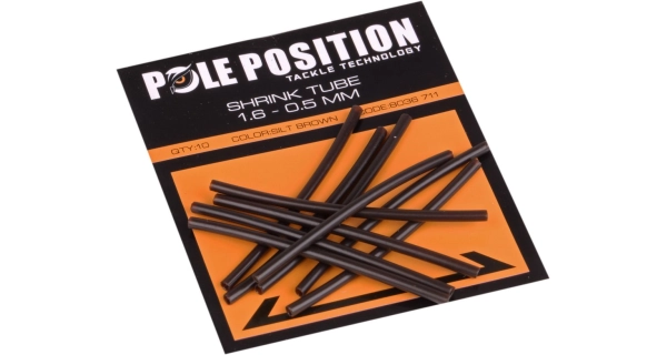 POLE POSITION - Zmršťovacia hadička Shrink Tube Silty Brown 0,55 mm