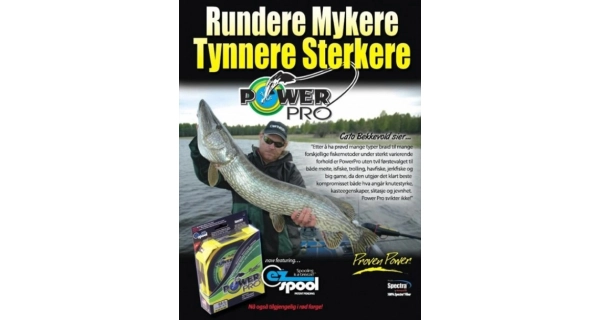 POWER PRO - Pletená šnúra Braided Line 0,15 mm 9 kg 135 m Hi-Vis Yellow