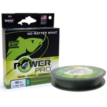 POWER PRO - Pletená šnúra Braided Line Moss Green 135 m 0,10 mm 5 kg