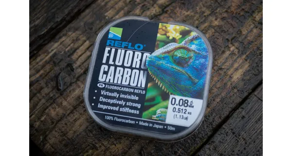 PRESTON - Fluorocarbon Reflo 0,22 mm 3,44 kg 50 m