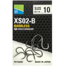 PRESTON - Háčiky XS02-B Hooks veľ. 14 10 ks