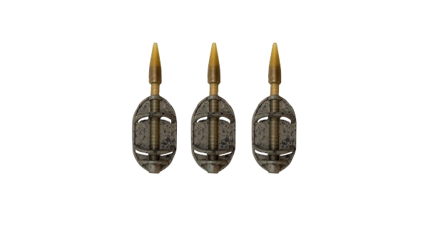 PRESTON - Krmítko ICS In-Line Dura Flat Method Medium 45 g
