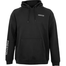 PRESTON - Mikina Black French Terry Hoodie veľ. 4XL