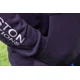 PRESTON - Mikina Black French Terry Hoodie veľ. L