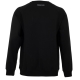 PRESTON - Mikina Black Minimal Sweatshirt veľ. 2XL
