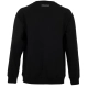 PRESTON - Mikina Black Minimal Sweatshirt veľ. 4XL