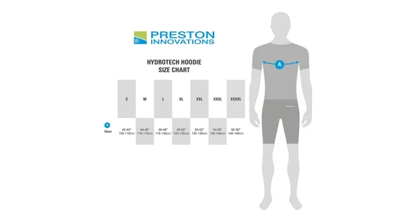PRESTON - Mikina Hydrotech Pullover Hoodie veľ. S