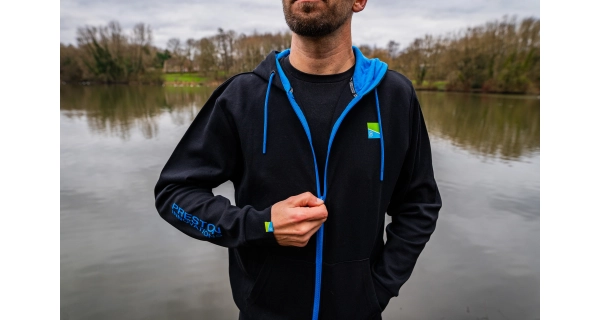 PRESTON - Mikina Pro Zip Hoodie veľ. 3XL