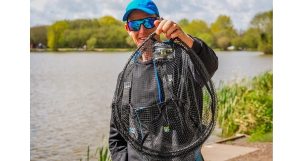 PRESTON - Podberáková hlava Carbon F1 Latex Landing Net 16" 40 cm