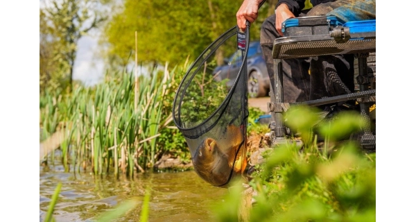 PRESTON - Podberáková hlava Carbon Hair Mesh Landing Net 18" 45 cm