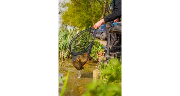 PRESTON - Podberáková hlava Carbon Hair Mesh Landing Net 18" 45 cm