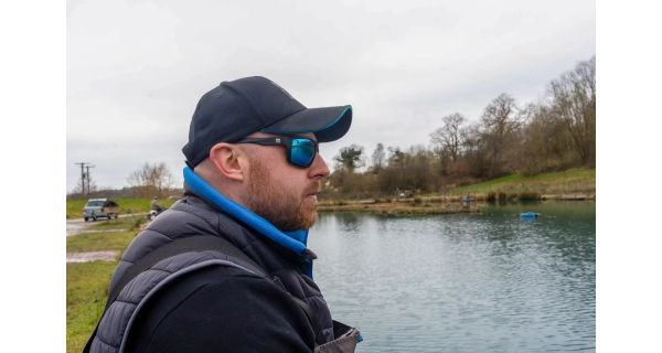 PRESTON - Polarizačné okuliare Inception Wrap Sunglasses Ice Blue Lens