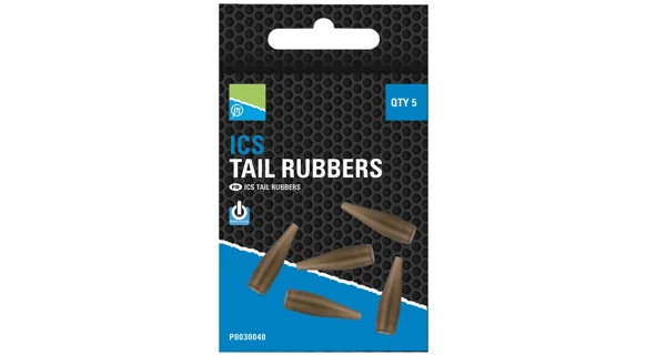 PRESTON - Prevleky na kŕmidlá ICS Tail Rubbers 30 mm 5 ks