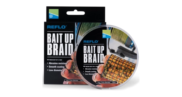 PRESTON - Splietaná šnúra Reflo Bait Up Braid 0,17 mm 150 m