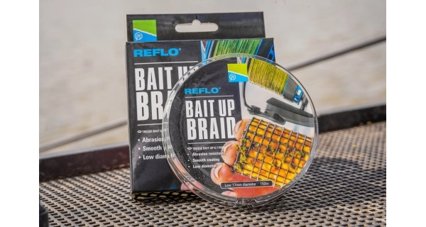 PRESTON - Splietaná šnúra Reflo Bait Up Braid 0,17 mm 150 m