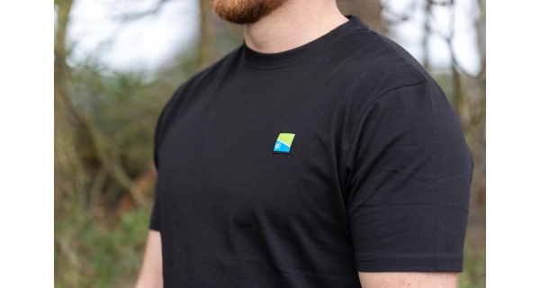 PRESTON - Tričko Lightweight Black T-Shirt veľ. S