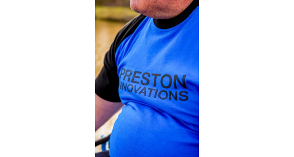 PRESTON - Tričko Lightweight Blue Raglan T-Shirt veľ. M