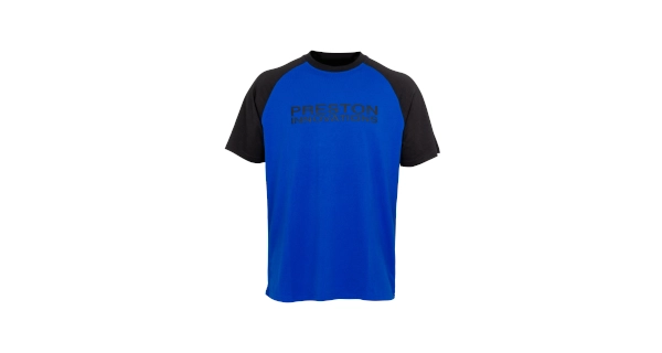 PRESTON - Tričko Lightweight Blue Raglan T-Shirt veľ. S
