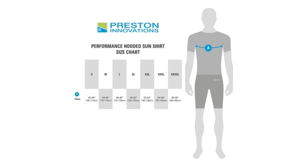 PRESTON - Tričko Performance Hooded Sun Shirt UPF-40 veľ. S