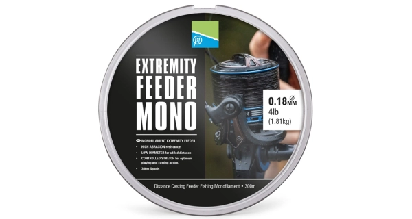 PRESTON - Vlasec Extremit Feeder Mono 0,20 mm 2,27 kg 300 m