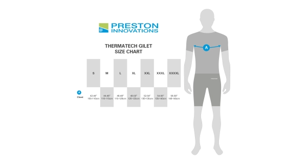 PRESTON - Vyhrievaná vesta Thermatech Heated Gilet veľ. M